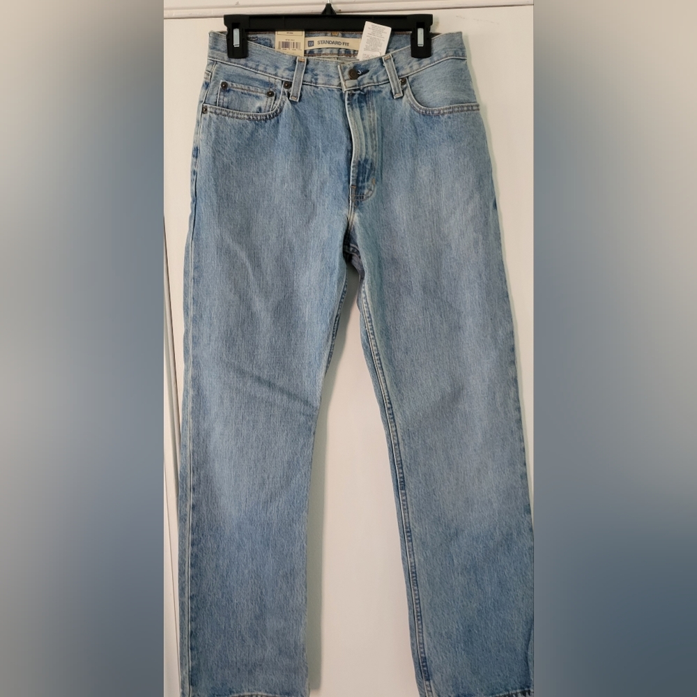 New Gap Straight Leg Standard Fit Jeans 30 X 30